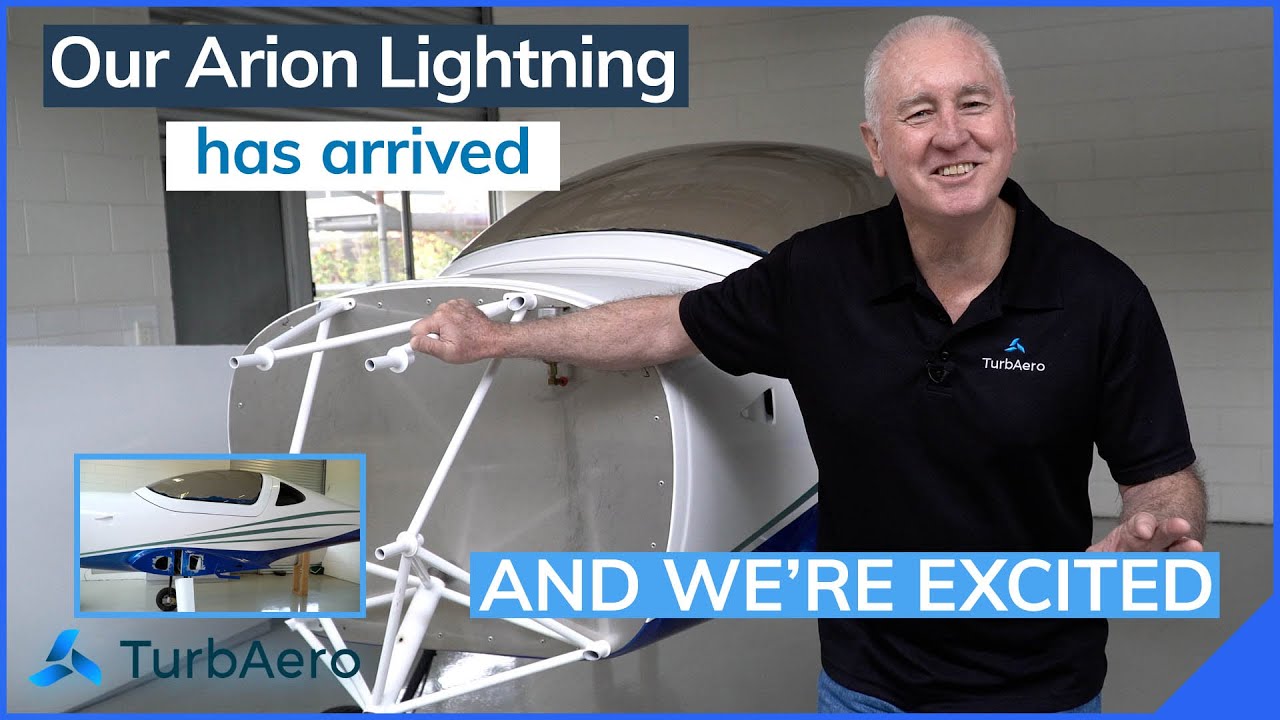 Arrival of our Arion Lightning XS - Test Flight Unit | 200hp Turboprop Engine