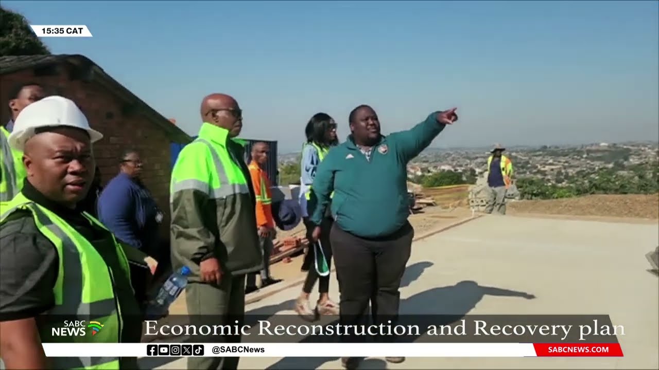 Economic Reconstruction and Recovery plan update delivered by Public Works Minister Zikalala