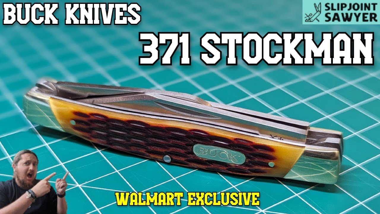 Buck Knives 371 Stockman Pocket Knife - Walmart Exclusive Budget Bargain!