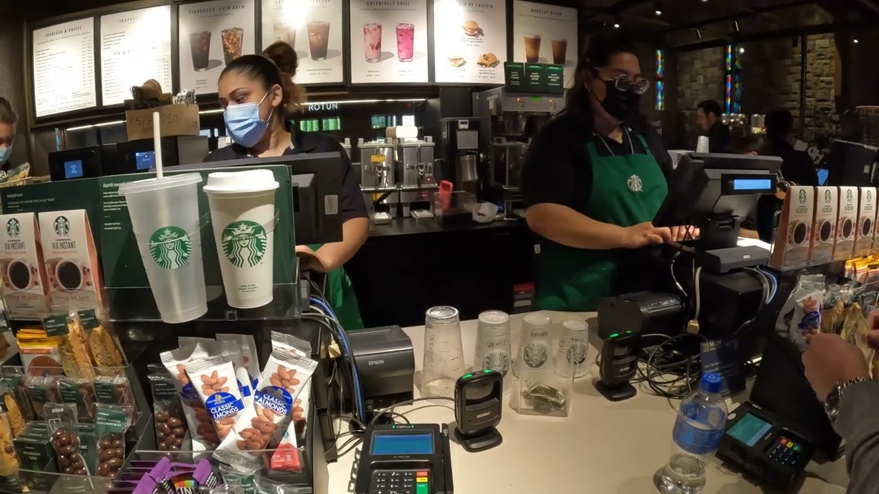 Starbucks Caffè Mocha, Hot, Excalibur, 3850 S Las Vegas Blvd, Las Vegas, Nevada, 23 April 2022
