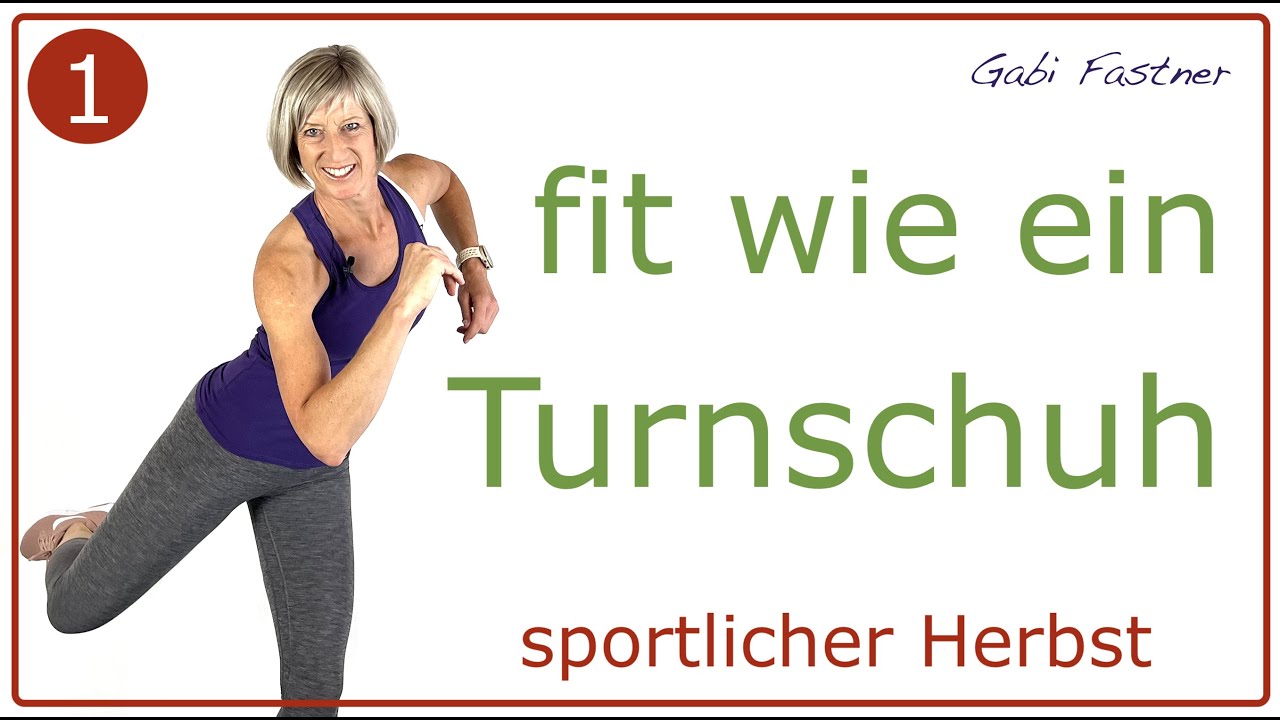 1/14🍁42 min. Fit wie ein Turnschuh | Cardio-Training | 5000 Schritte und ca. 400 Kcal verbrennen