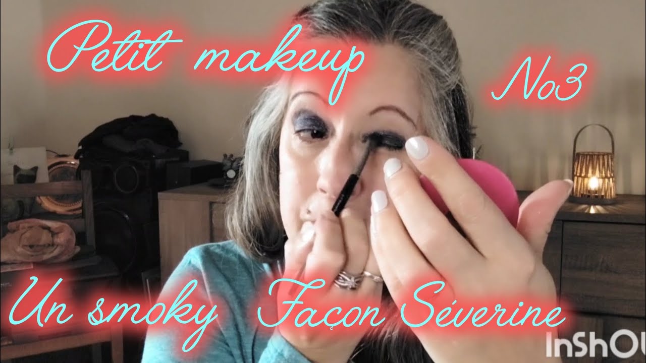 MAKEUP  No3. De janvier 2026  un smoky.  Façon  Séverine 😉✨😘