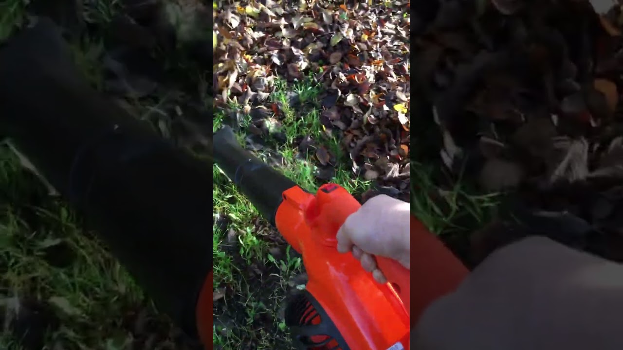 Dmuchawa do liści Demon model M88176 test terenowy końcówki płaskiej