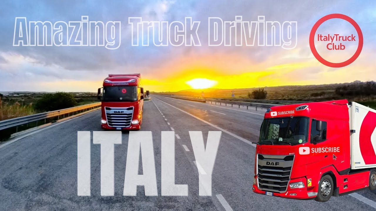 Amazing Truck Driving in Italy | Italytruck