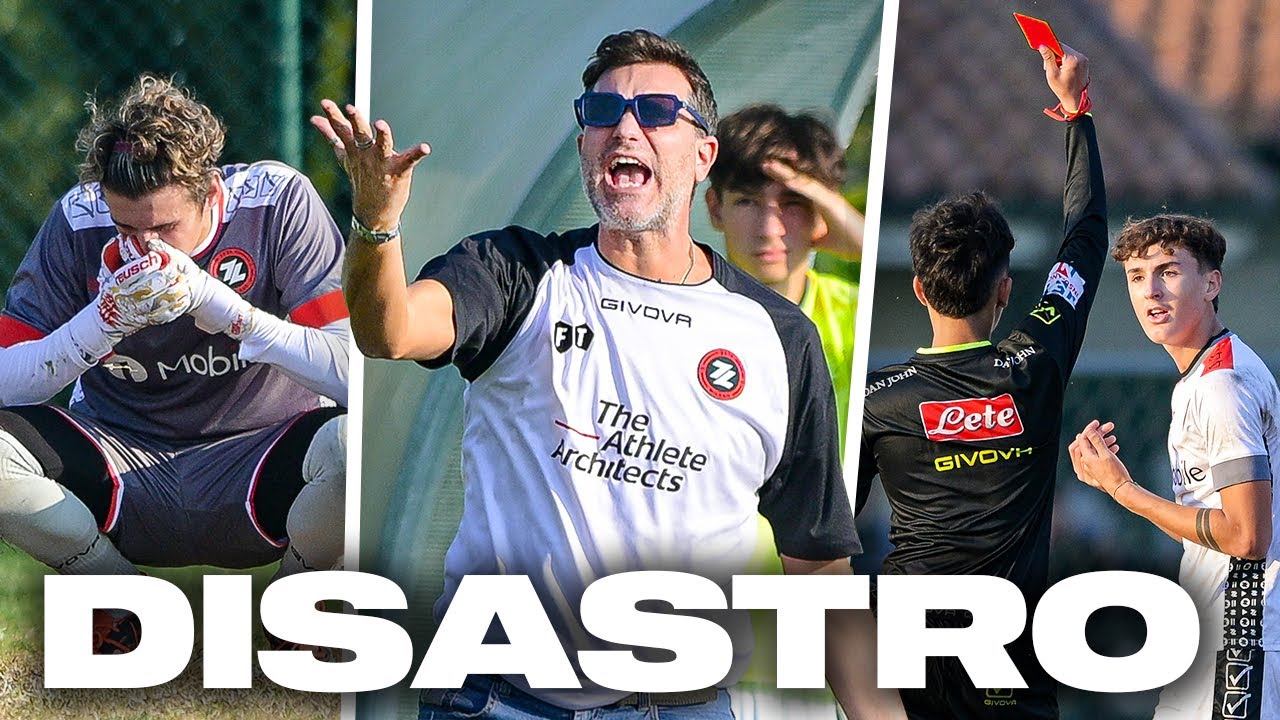 ⚽️🏆 Un DISASTRO! 3 ESPULSI 🔴 CAMPIONATO U19 della ZETA FUTURE! (Juniores Provinciali)
