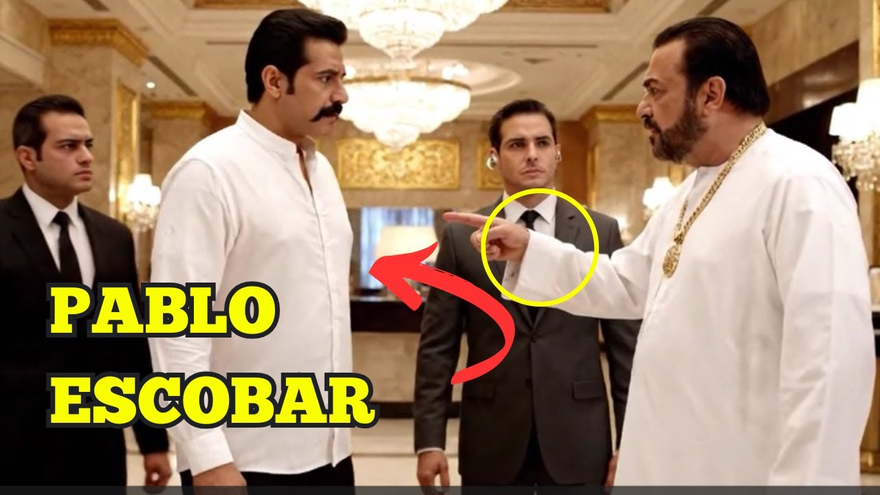 "SAIA DAQUI, POBRE!", gritou o MILIONÁRIO ÁRABE a Pablo ESCOBAR sem saber. A resposta...