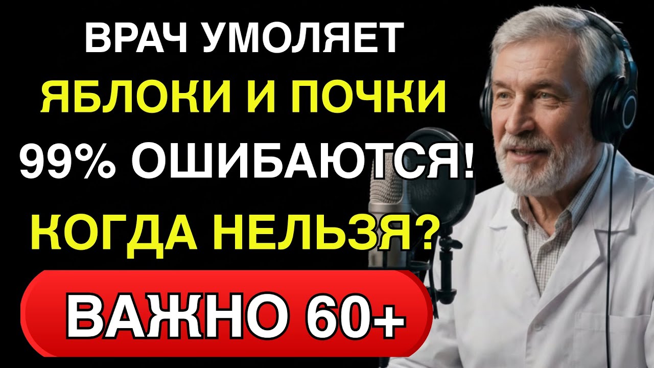 Когда и как есть яблоки, чтобы не навредить почкам | здоровье после 60
