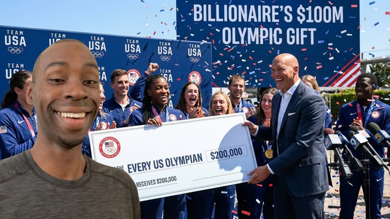 Billionaire Drops $100M: Every US Olympian Gets $200,000: Is It ENOUGH? 💰