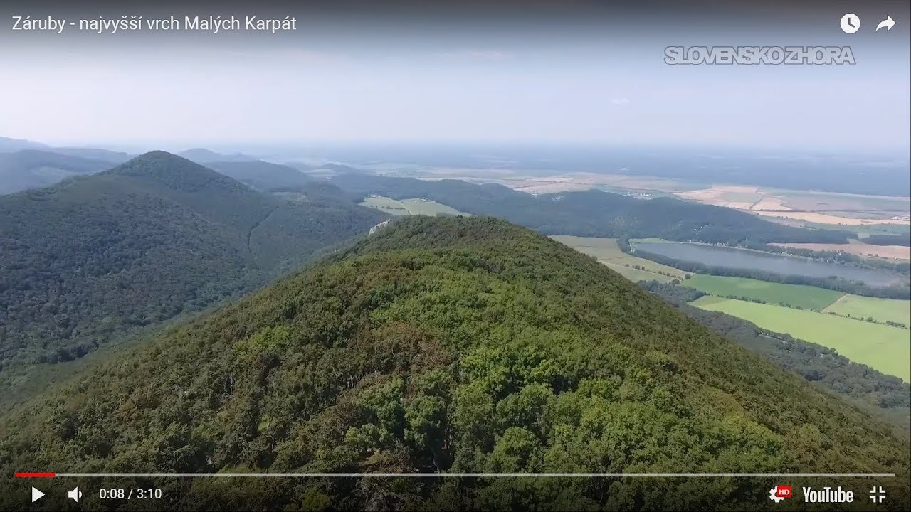 Záruby - najvyšší vrch Malých Karpát