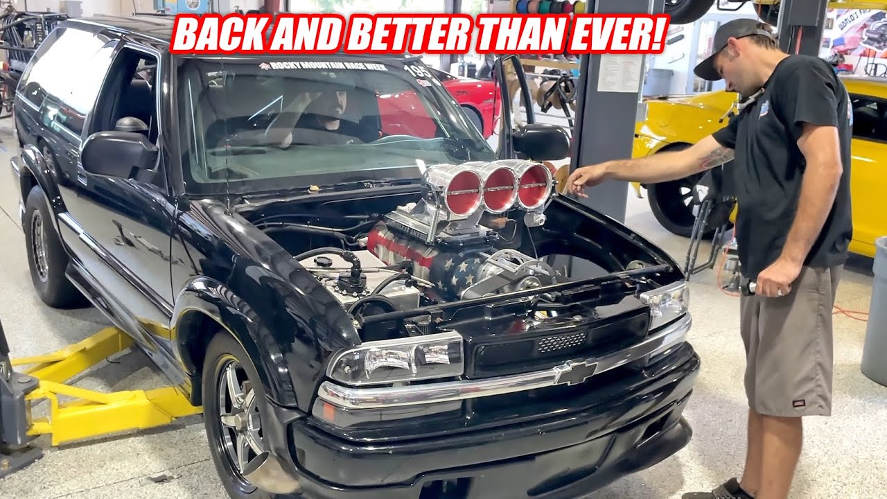 The Blazer is FIXED and Sounds Perfect! Ruby is Finally Back Up and Running!!!