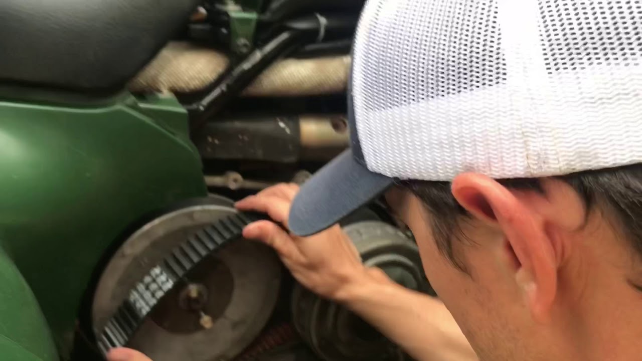Belt change on Grizzly 450