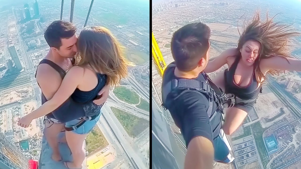 CHWILE NAGRANE KILKA SEKUND PRZED KATASTROFĄ!