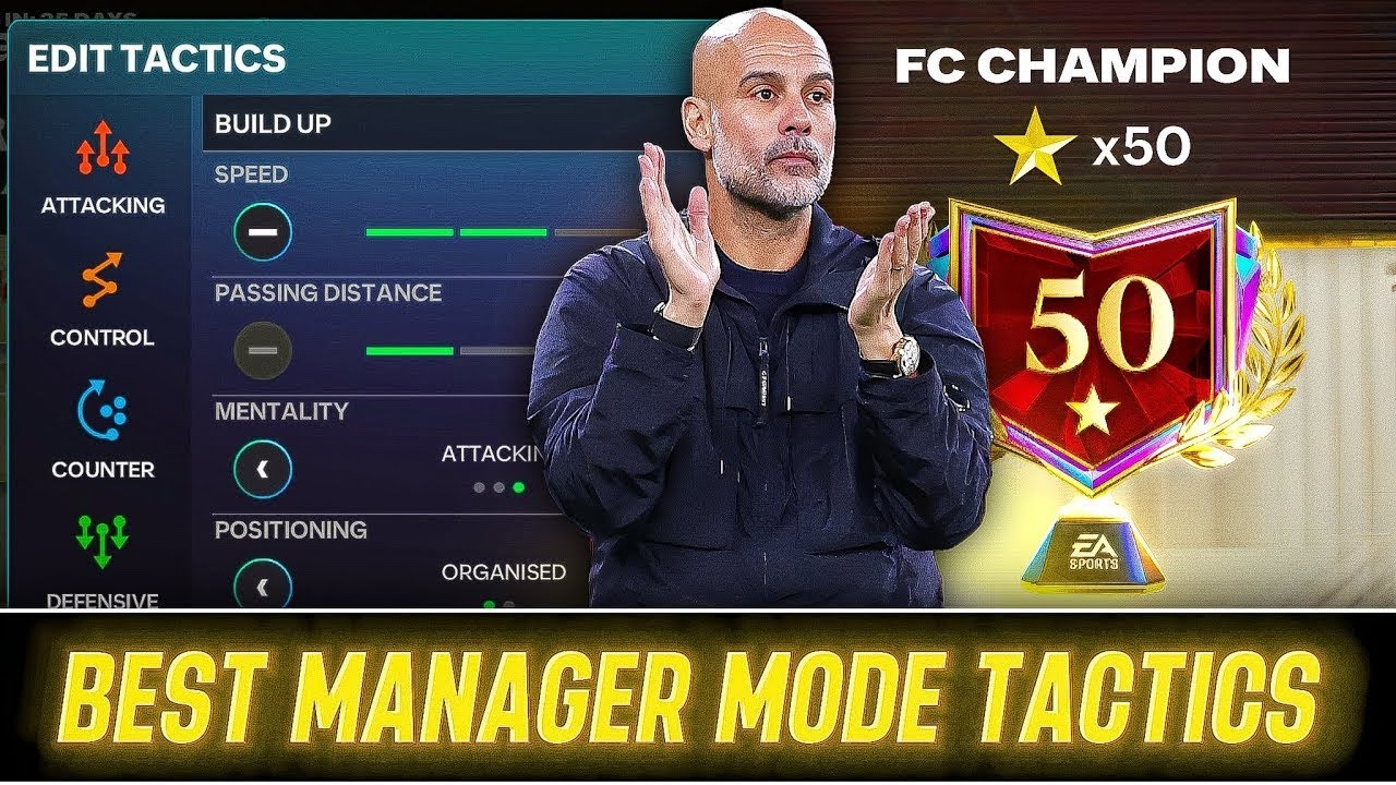 FC MOBILE MANAGER MODE LIVE (CAN THIS TEAM GET 50 STARS )