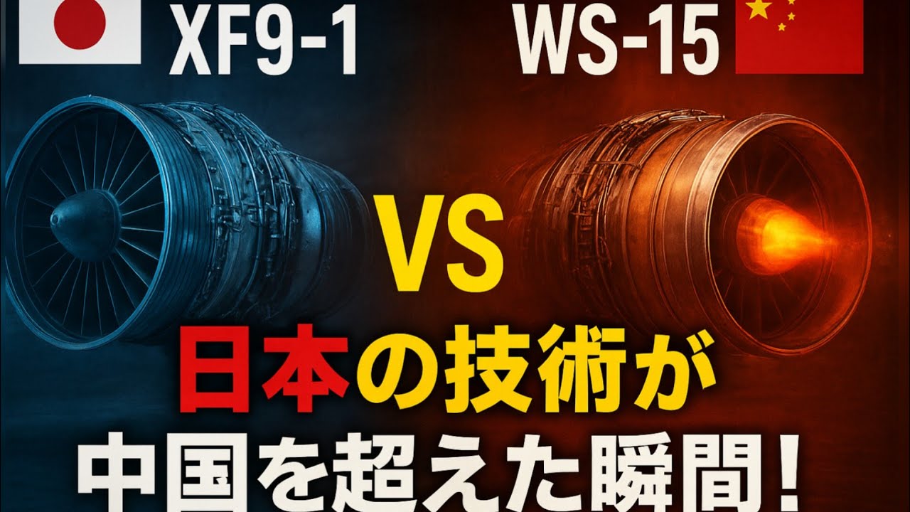 Японский XF9-1 против китайского WS-15: какой реактивный двигатель самый мощный в мире? Правда по...