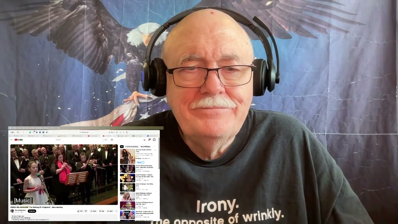 Amira Willighagen - The Making of Soprano 2019 - Requested reaction