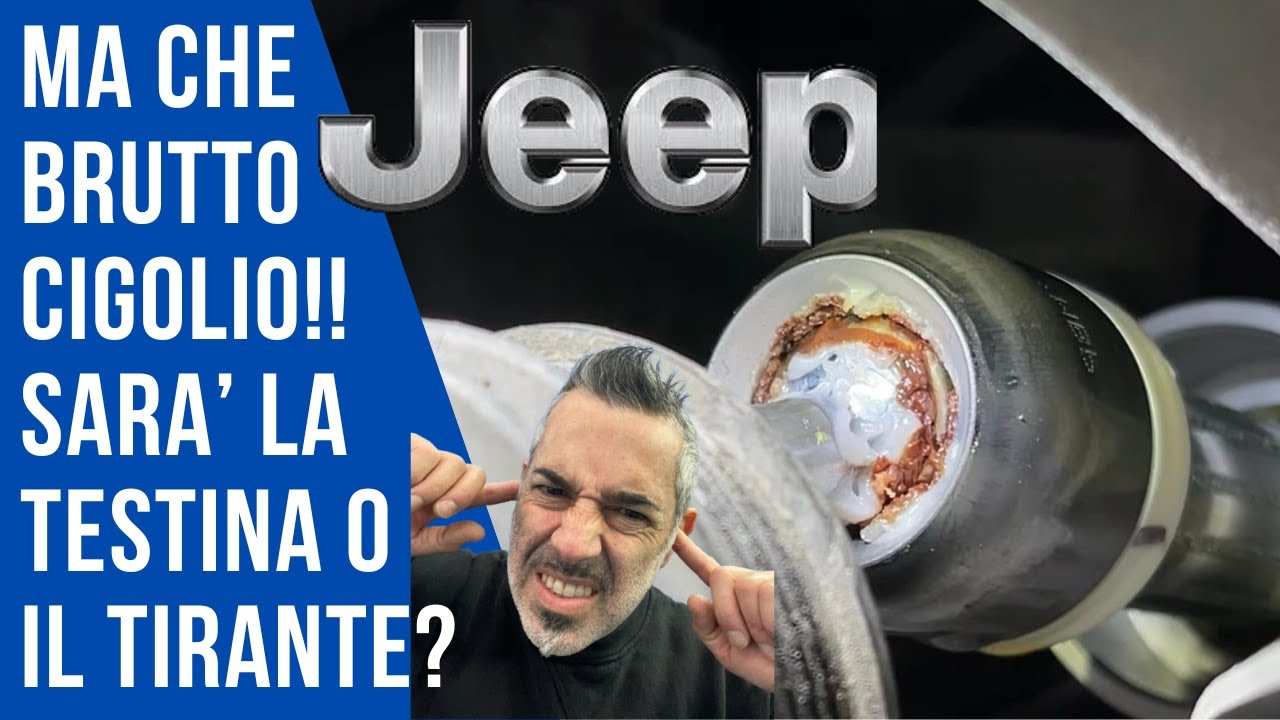 Jeep Compass sostituzione tiranti e testine trapezi