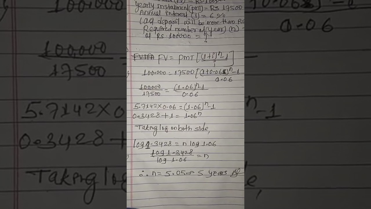 Time Value of Money,BBS Third Year Part 1 