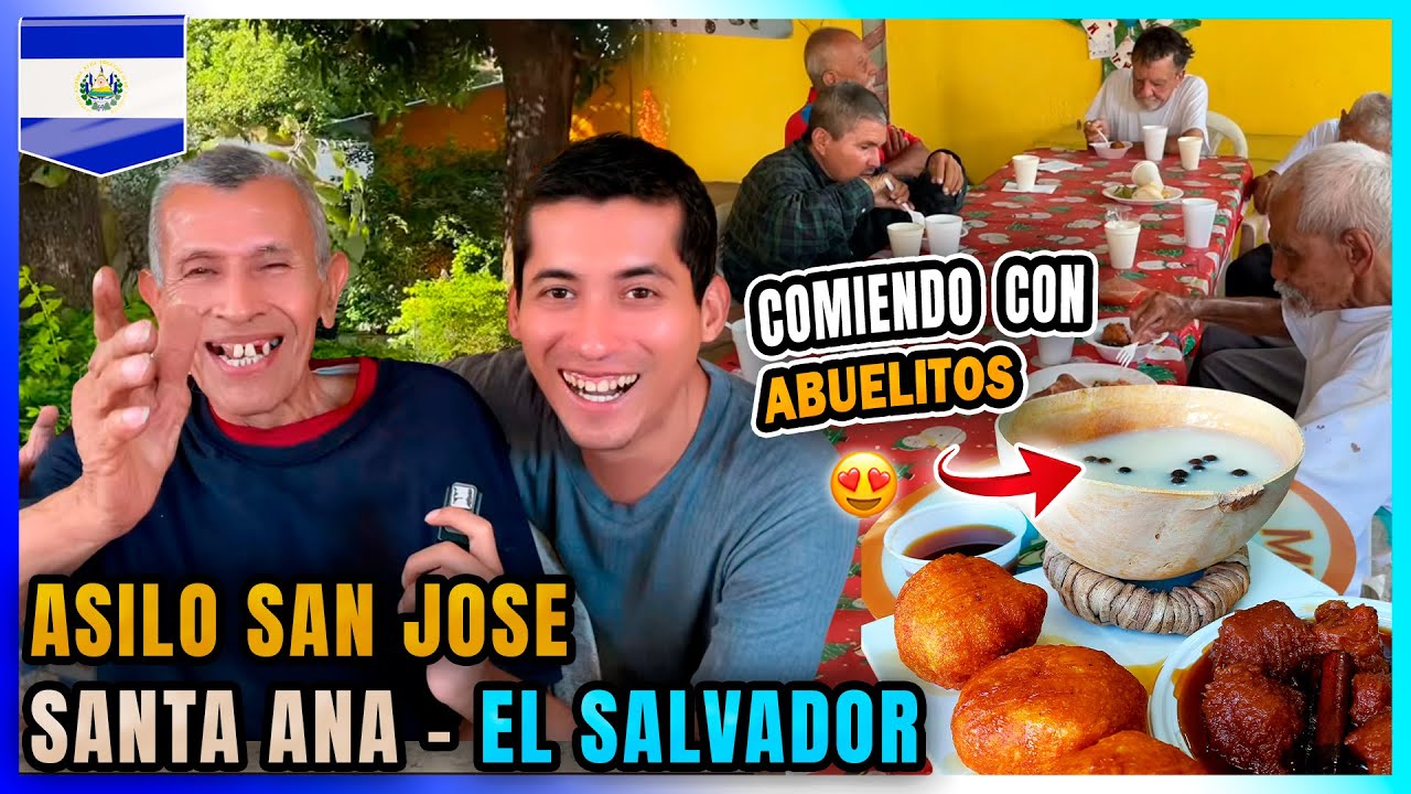 😍VISITE ABUELITOS Asilo SAN JOSE Santa Ana El Salvador