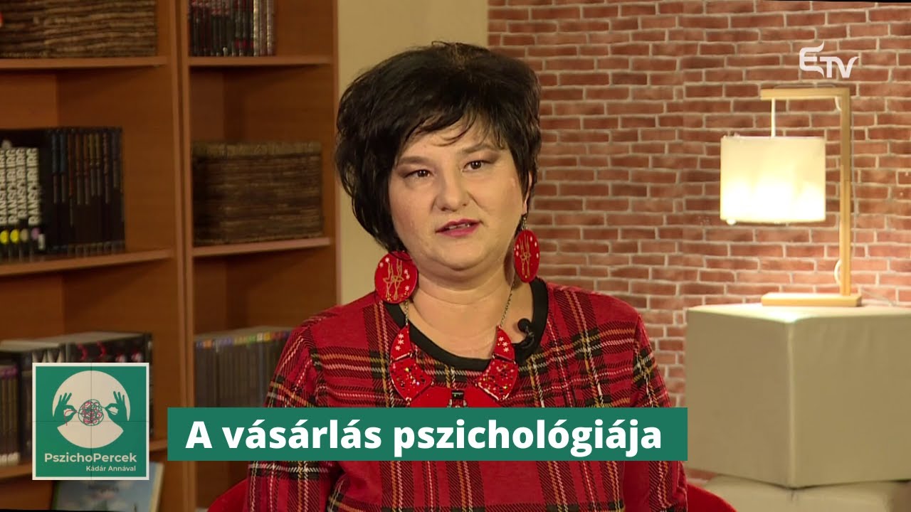 A vásárlás pszichológiája – PszichoPercek dr. Kádár Annamáriával