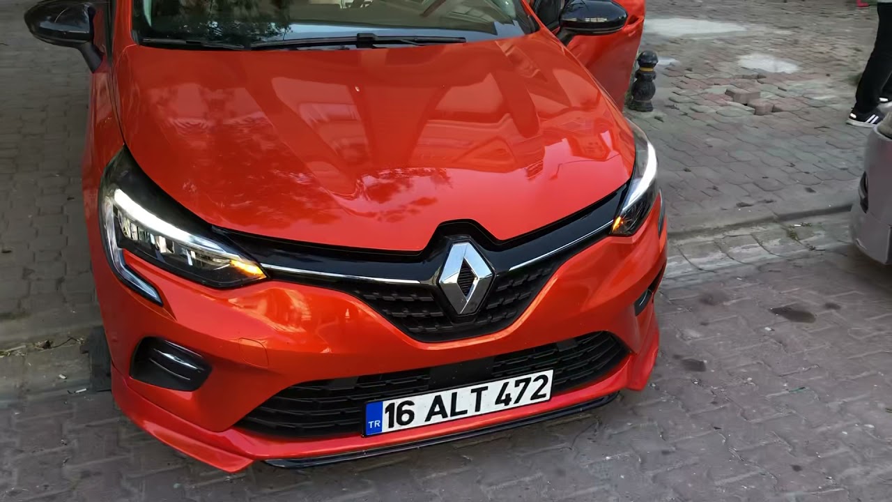 Bursadan montaja gelen clio5  arka tavan aydınlatma, amerikan park, hayalet gösterge..