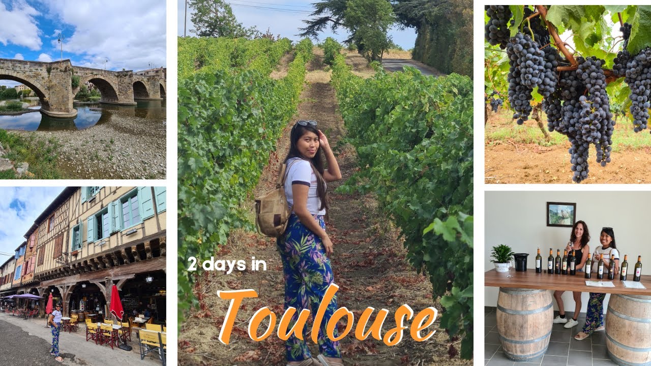 TOULOUSE TRAVEL VLOG: Exploring Montréal, Limoux, Mirepoix,  & Vineyard Wine Tasting Visit