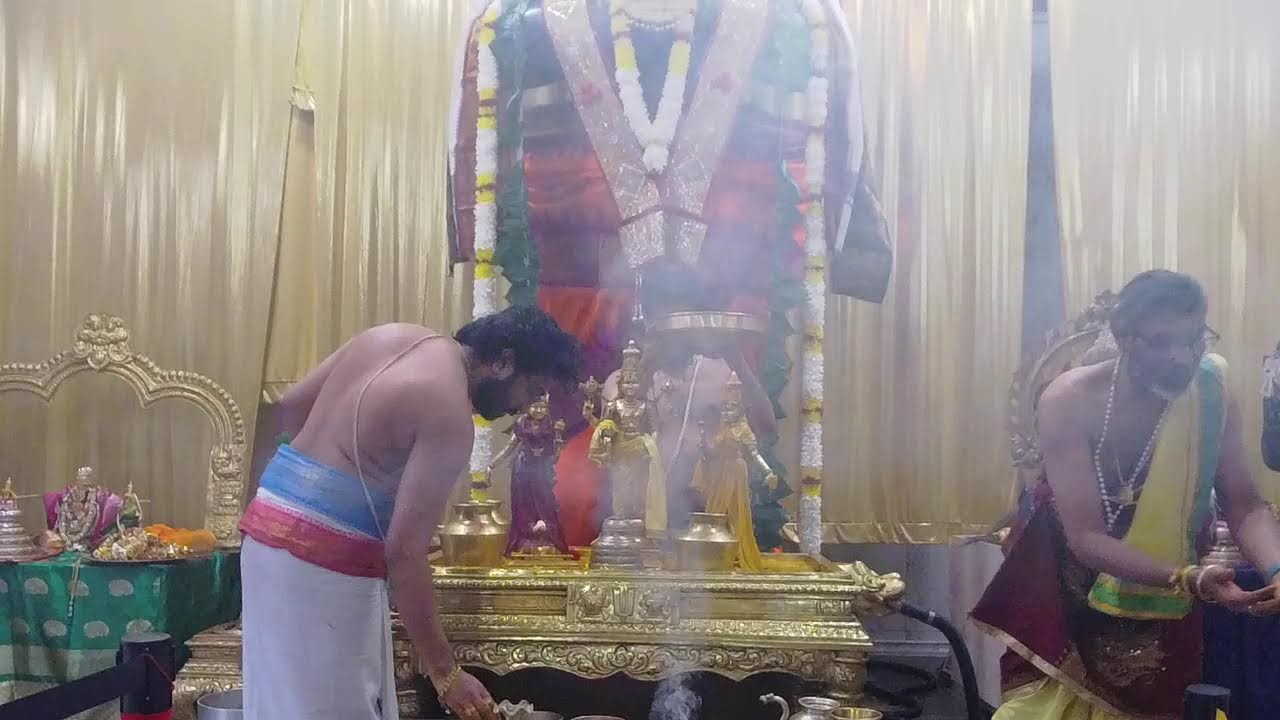Radhasapdami sridevi boomidevi sametha shrinivasa perumal Abhishekam