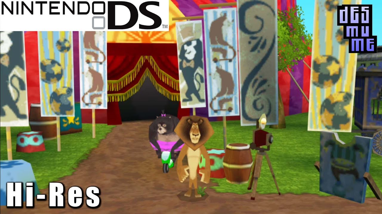 Madagascar 3: The Video Game - Nintendo DS Gameplay High Resolution (DeSmuME)