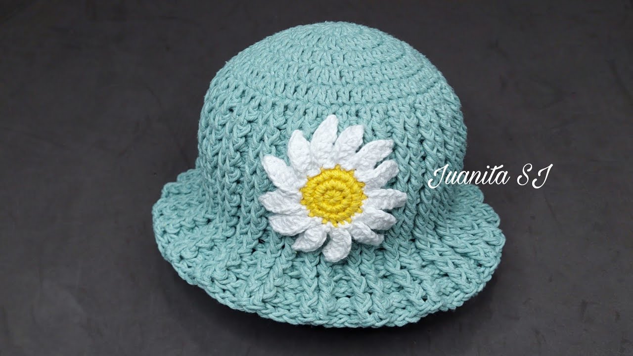Cómo tejer Sombrero a crochet paso a paso