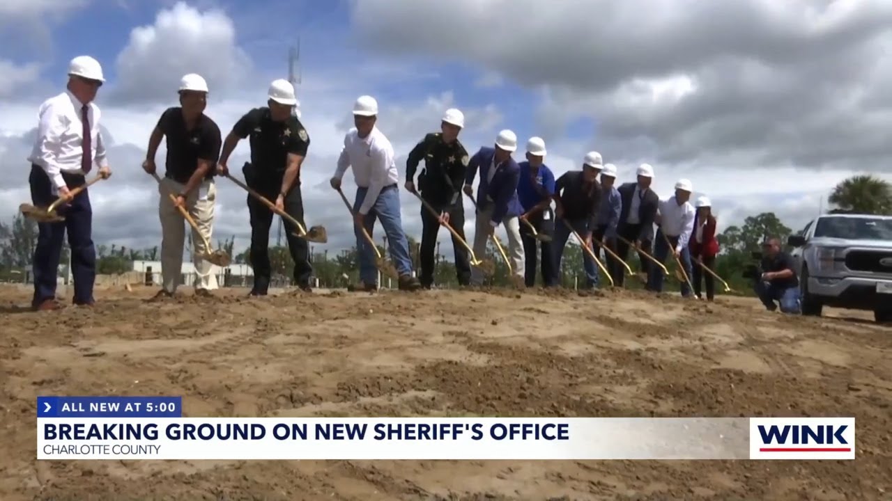 Charlotte County celebrate upcoming sheriff’s District 4 office with groundbreaking
