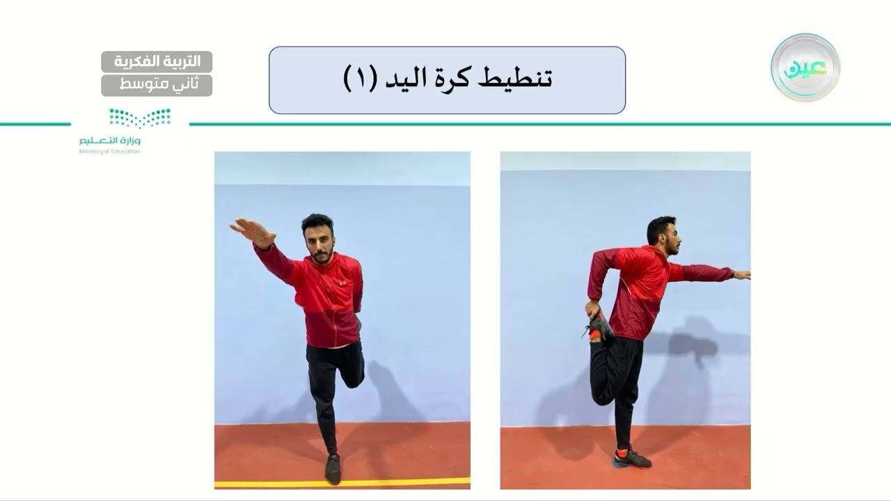 تنطيق كرة اليد (1) - تربية بدنية - ثاني متوسط فكري