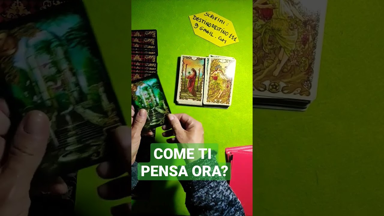 Come ti pensa ora? 🥰#cartomante #tarocchi #tarocchiamore #tarocchionline #cartomanzia