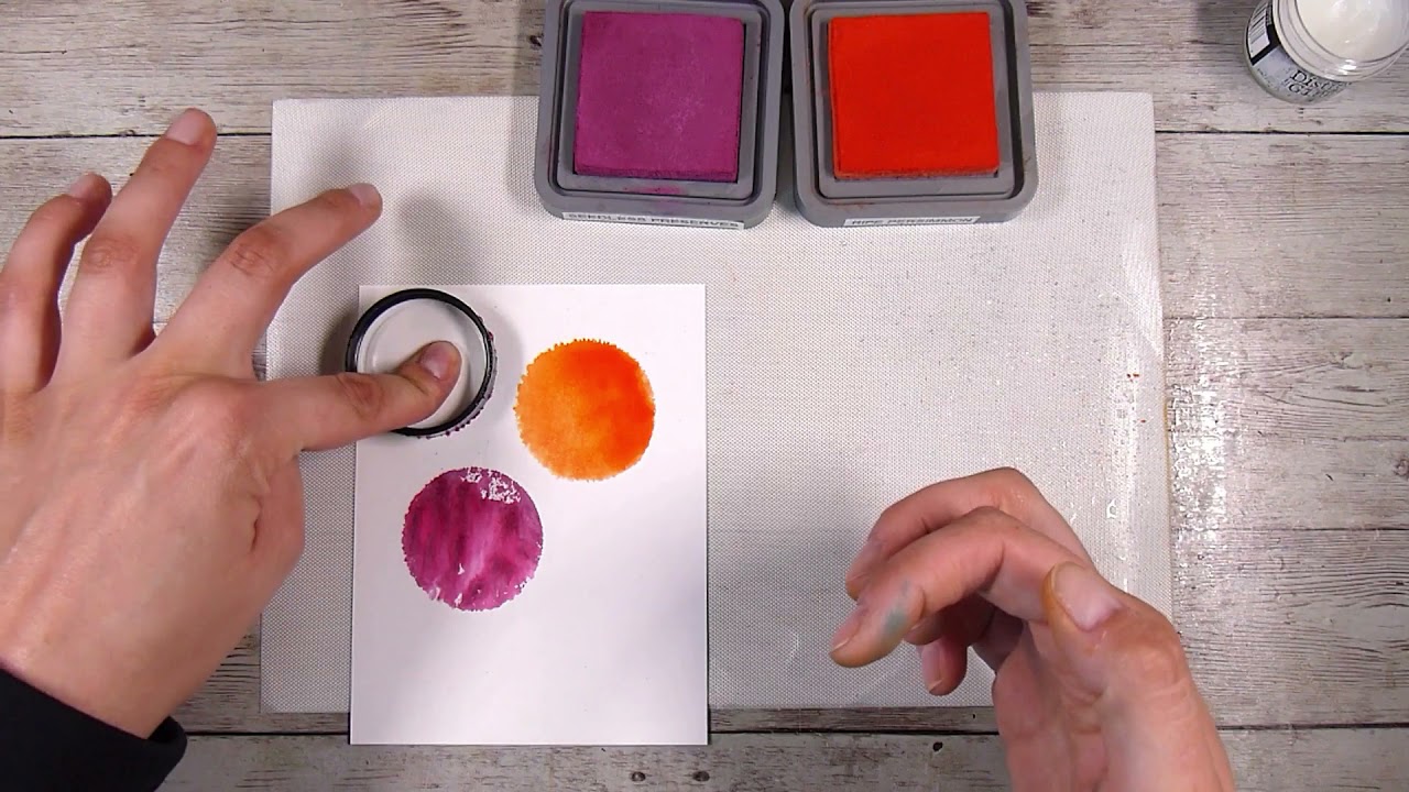 Ink Blocking! DIY - Anything Non-Porous Will Work!