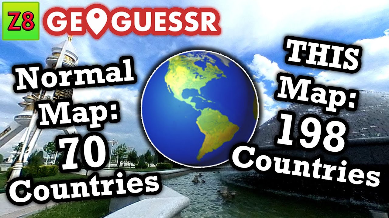 На этой карте отображены ВСЕ страны мира по версии Geoguessr!
