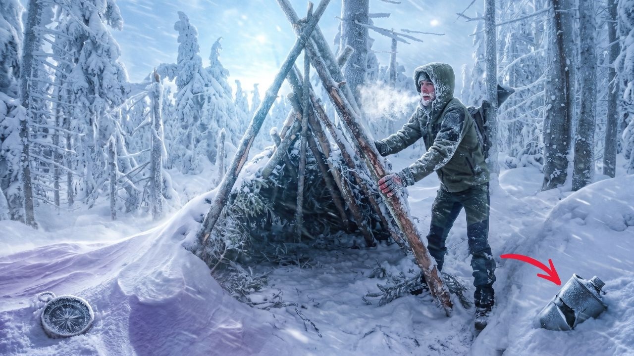 Extreme Survival: DIY Stove and Base Upgrade in Freezing Weather