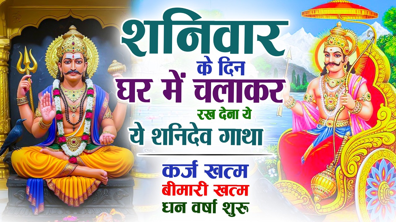 शनिवार के दिन घर में चलाकर रख देना ये ये शनिदेव गाथा | Sanidev Gatha #bhajan