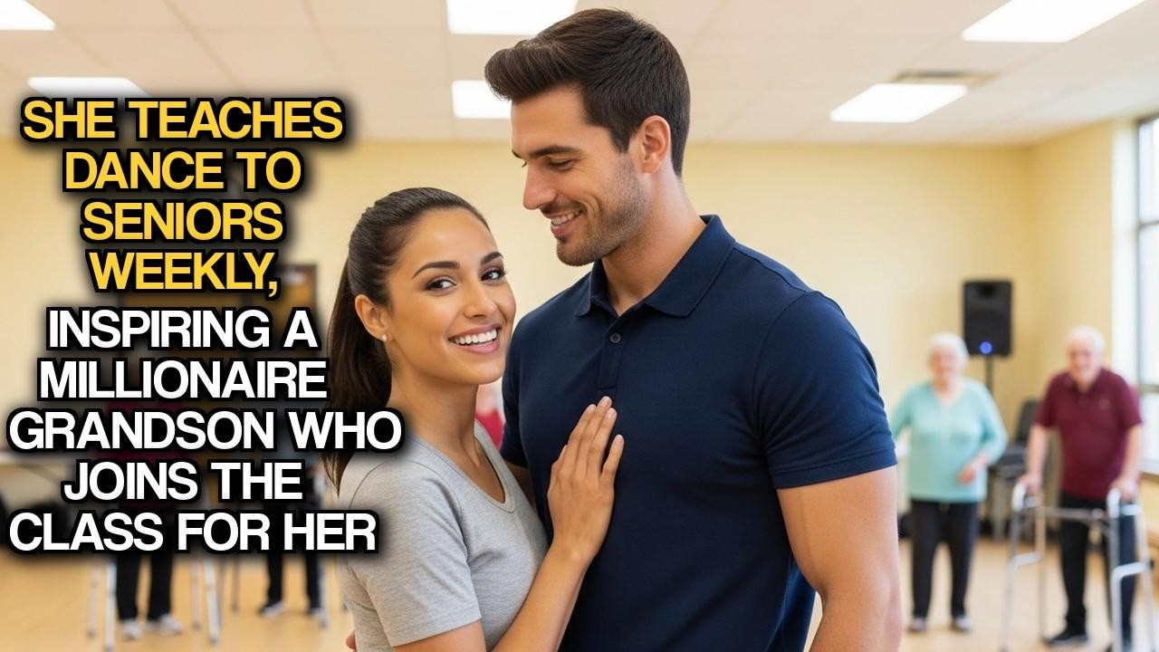 She Teaches Dance to Seniors Weekly, Inspiring a Millionaire Grandson Who Joins the Class for Her