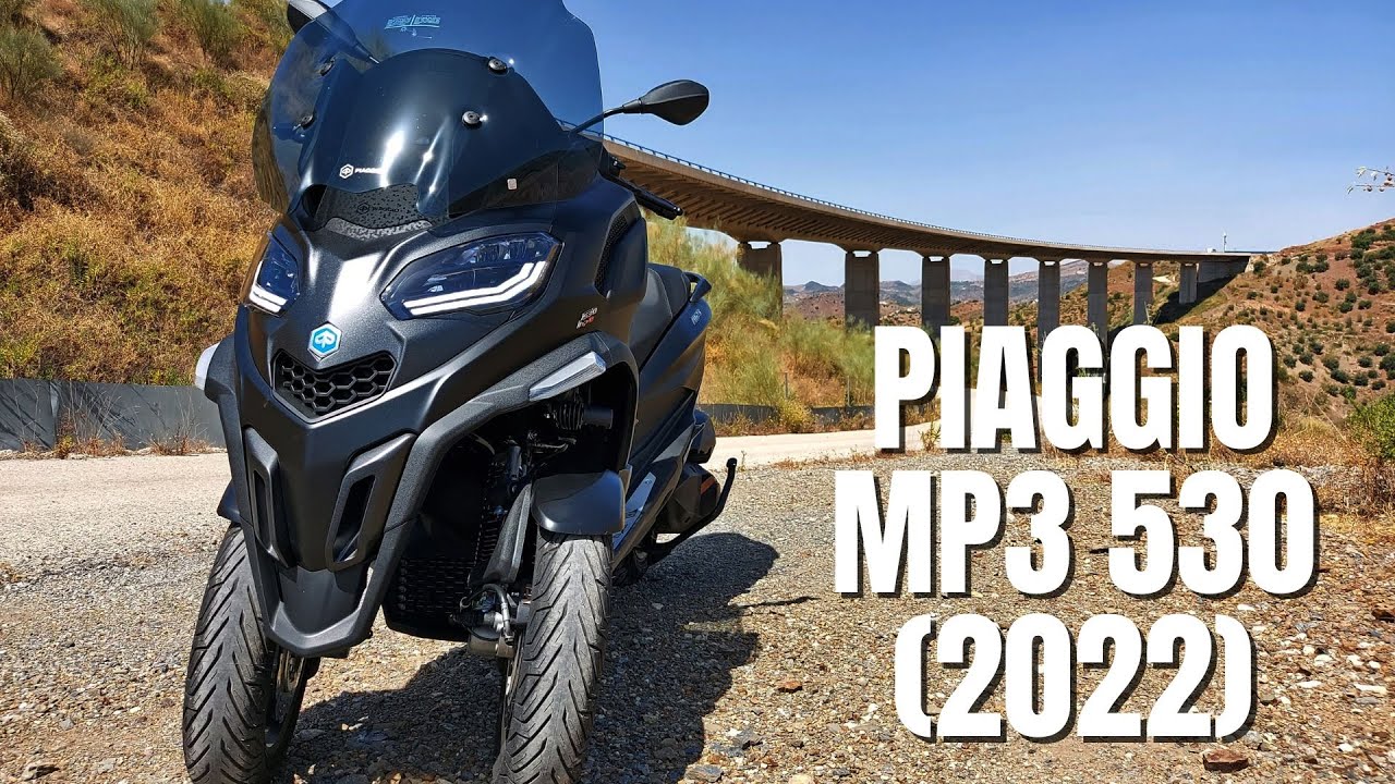 Эксклюзив Piaggio MP3 530 (2022) | Тест-драйв и обзор, осмотр, разгон от 0 до 100 км/ч | VLOG 343