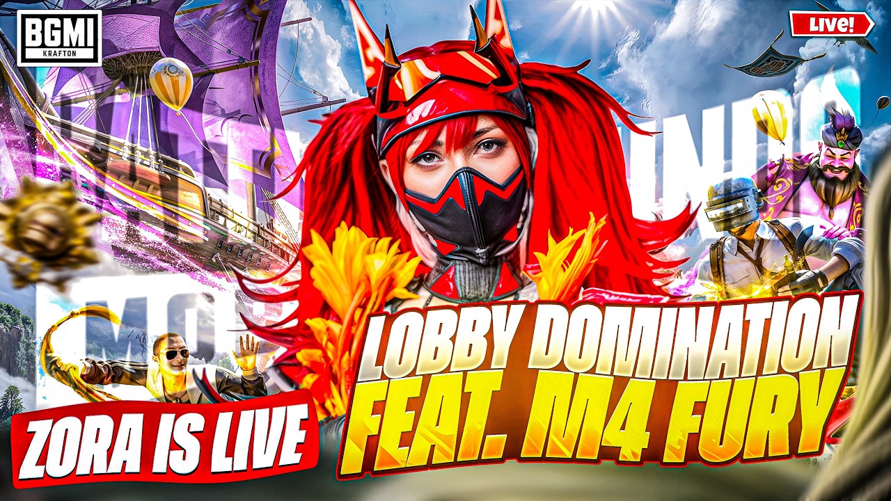 LIVE TEAMCODES 🤩 CUSTOM 1V1 😱 | GIVEAWAY AT THE STARTING OF MONTH🤯| STREAM WITH @ZORAisLive #bgmi