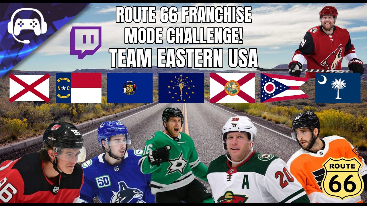 TEAM EASTERN USA | NHL 21 | Route 66 Franchise Mode Challenge