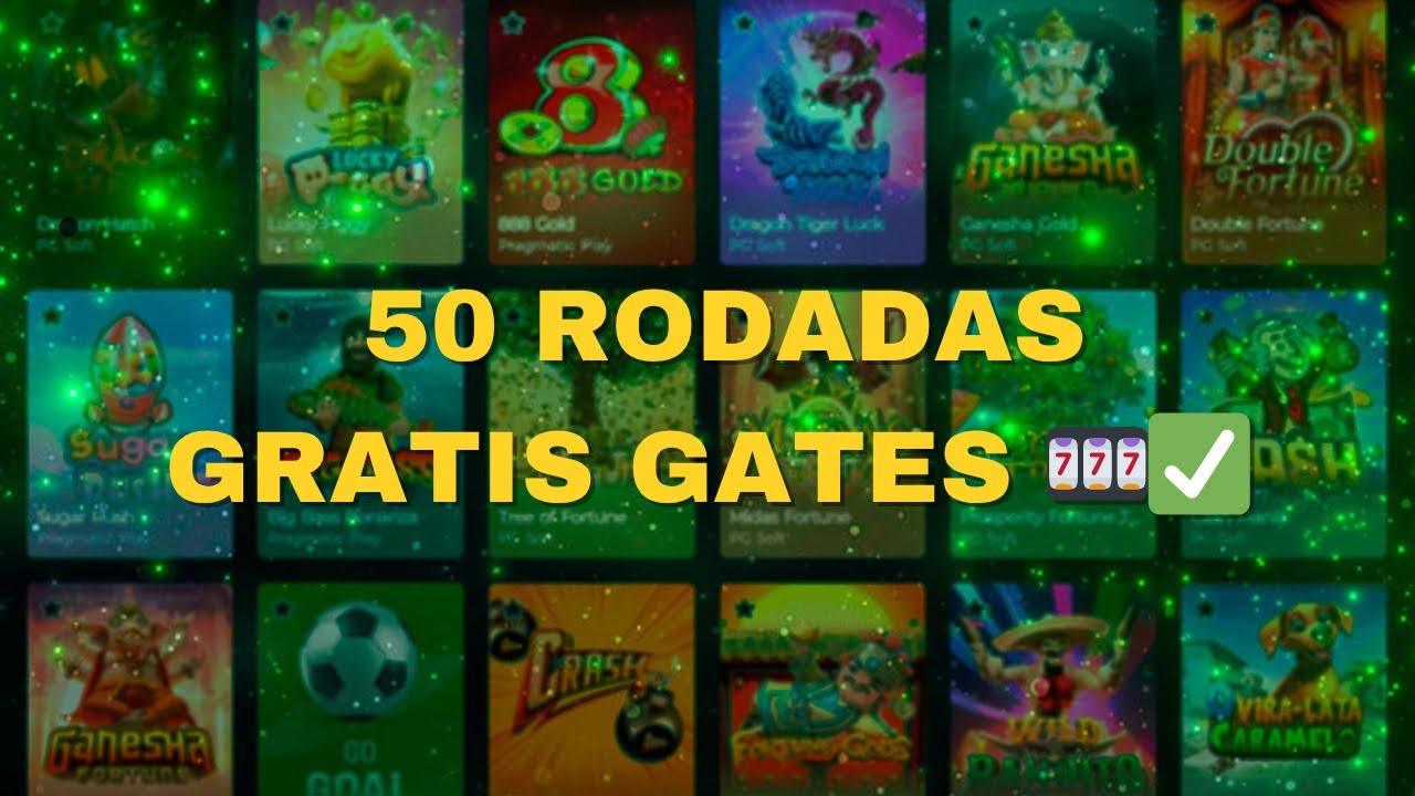 🎰 50 GIROS GRÁTIS NO GATES !!