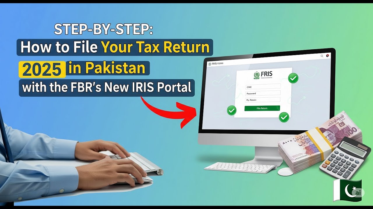 Step-by-Step: How to File Your Tax Return 2025 in Pakistan with the FBR's New IRIS Portal