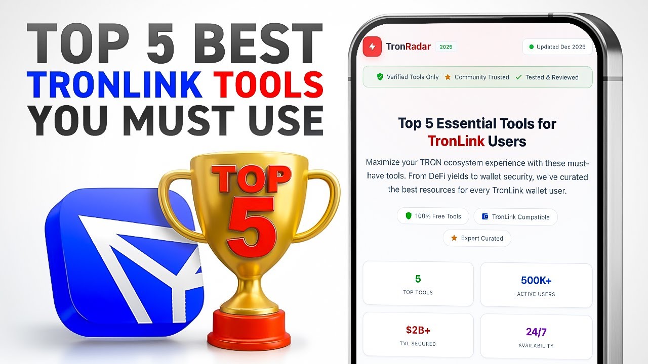 Top 5 TronLink Tools Every TRON User Must Use