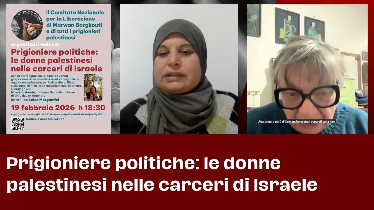Prigioniere politiche:  le donne palestinesi nelle carceri di Israele