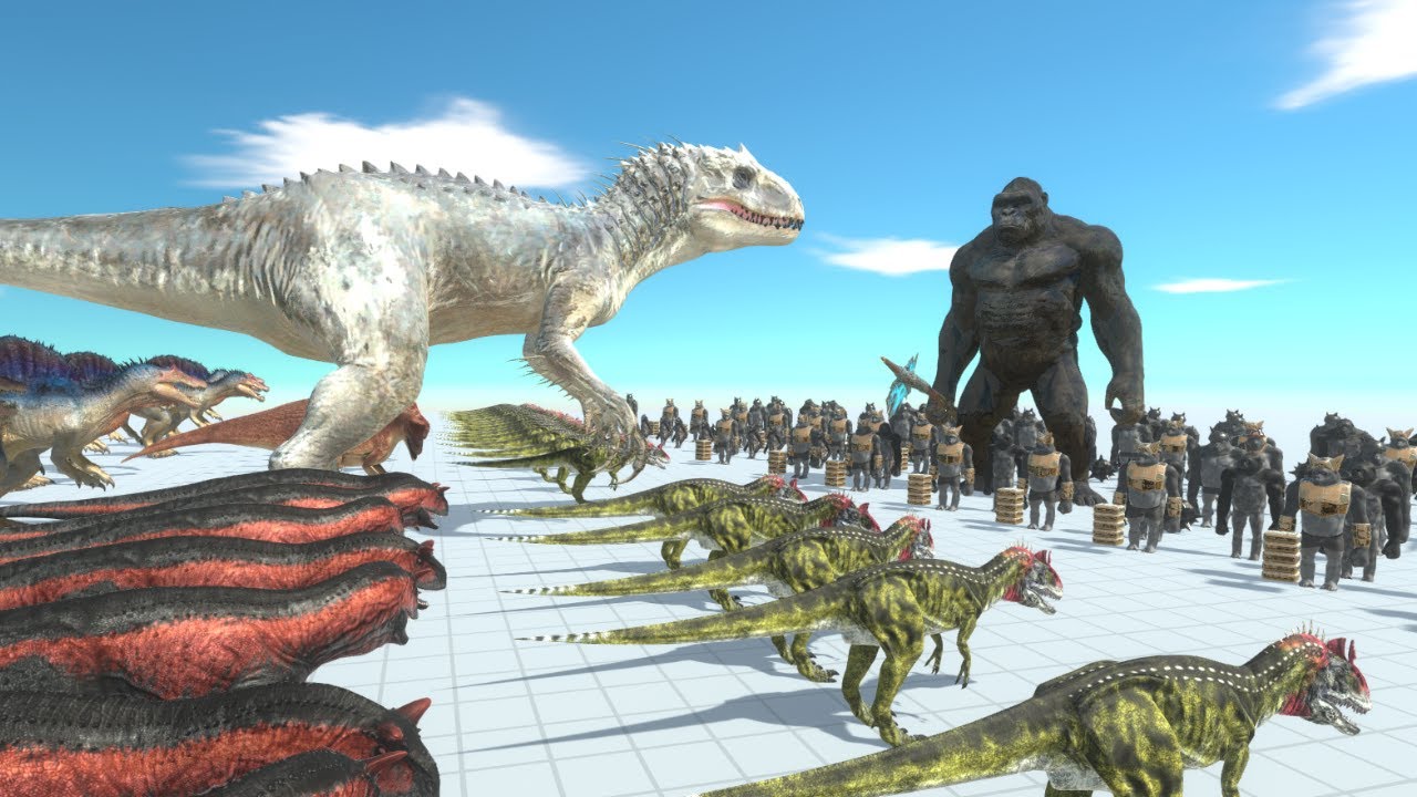 Dinosaurs and Indominus Rex or Kingkong – Who Controls the Battle Between?
