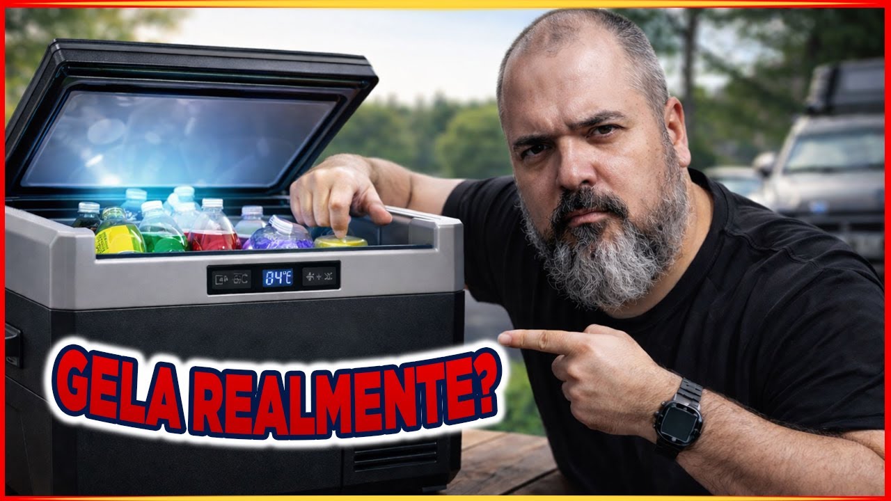 Geladeira Automotiva Hent Quadrivolt 42 L - TESTAMOS