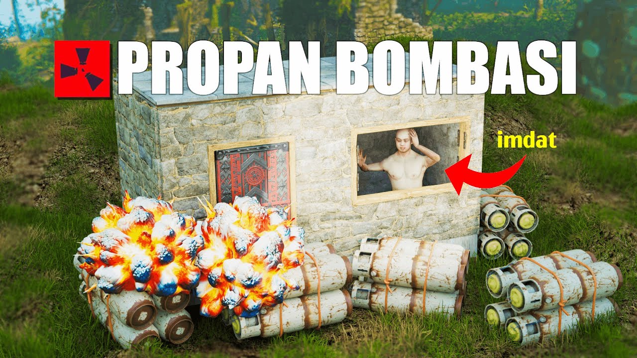 DAHA ÖNCE BUNU KULLANMADIĞIMA PİŞMAN OLDUM ( Propan Bombası) Official - Rust