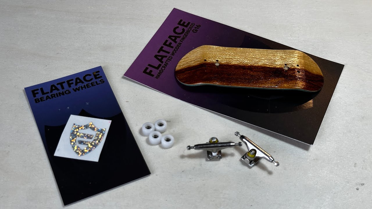 New Flatface G16 twotones setup // Flatface Fingerboards