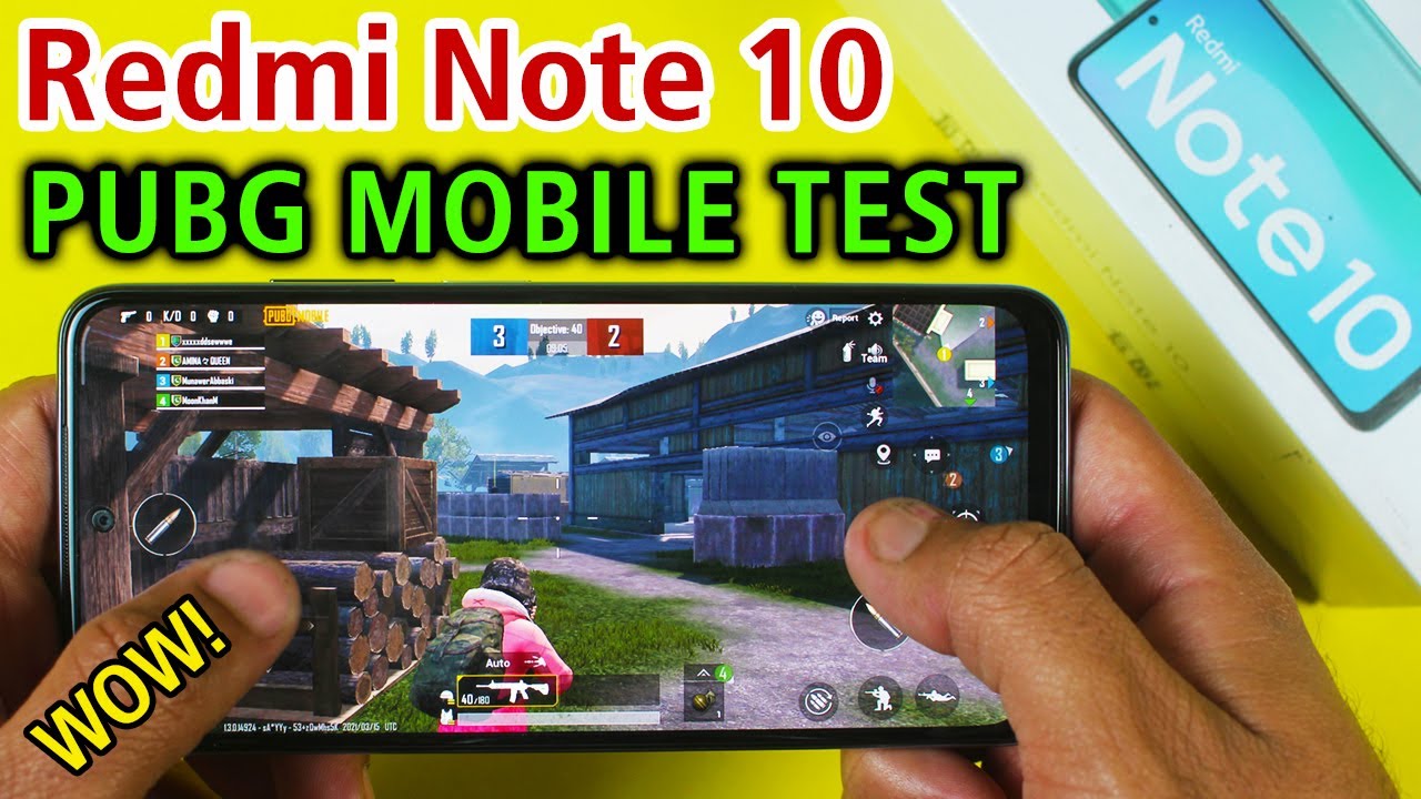 Redmi Note 10 PUBG MOBILE TEST - Redmi Note 10 PUBG Graphics Test | Should You Buy it?