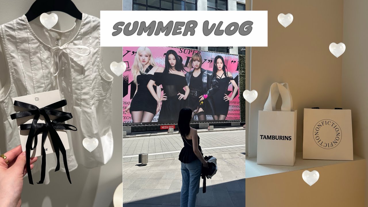 【summer vlog】季節外れに投稿する夏のvlog②買い物👚,コストコ🍓,東京🗼