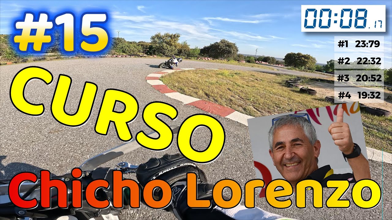 #15 - Curso de Pilotaje en 🏍️Chicho Lorenzo School 🏍️😝
